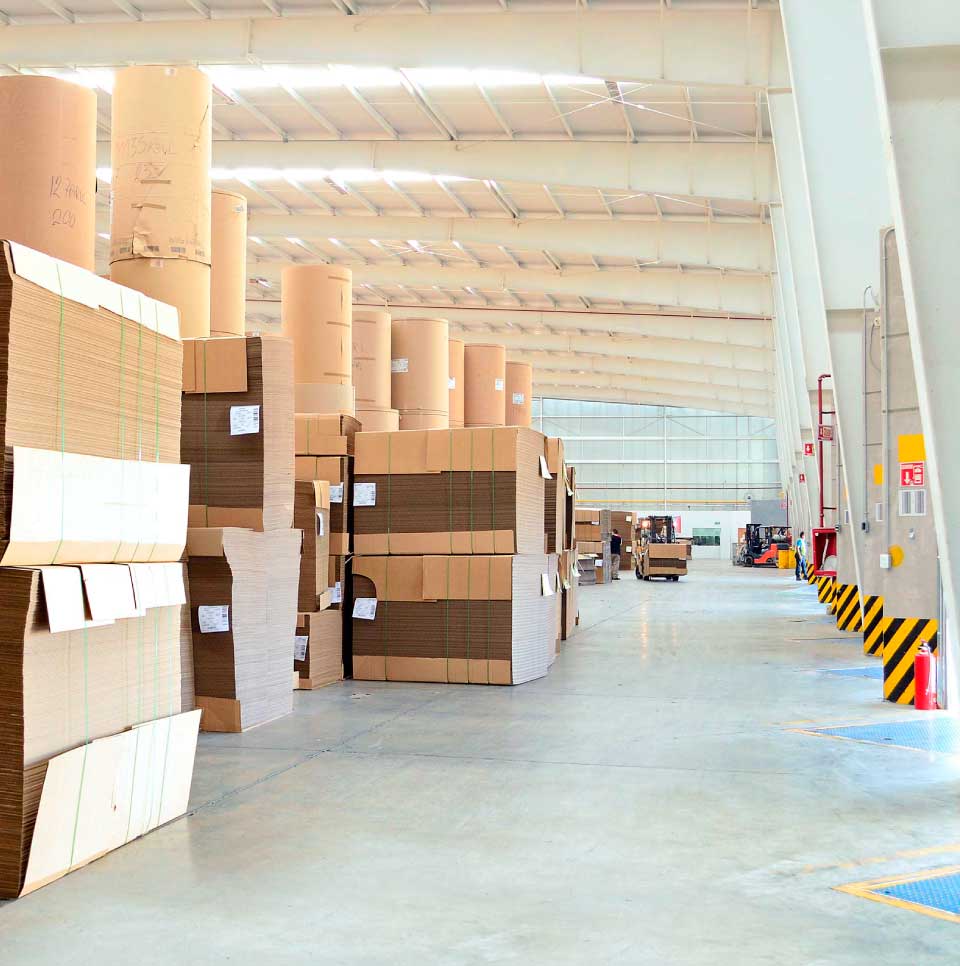 Fabricación de cajas, empaques y láminas de corrugados